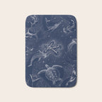 Cosmic Ocean with astronaut Bath Mat Gallery Image 1