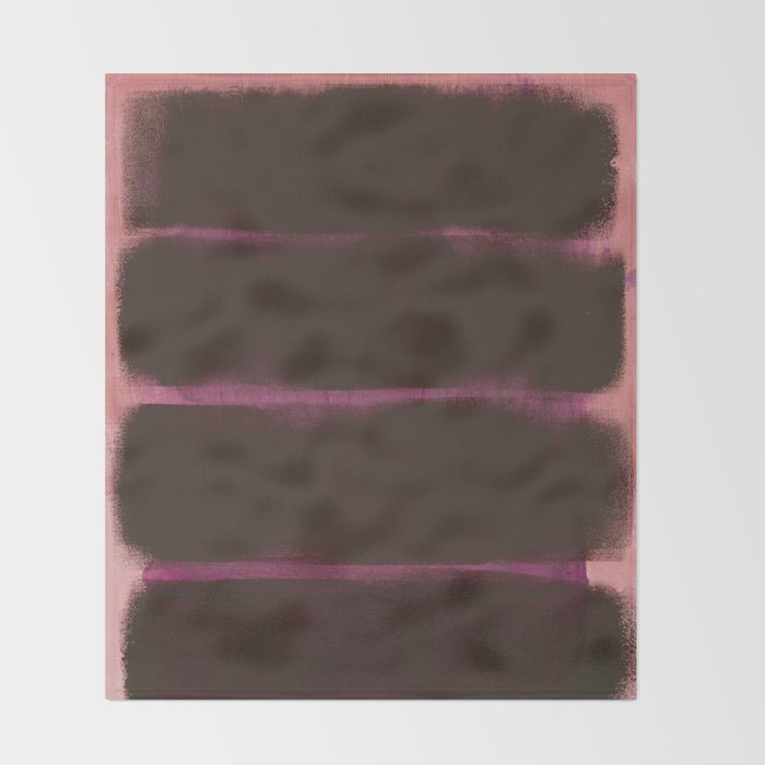 abstract colorfields 3 Throw Blanket Gallery Image 2