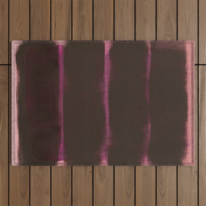 abstract colorfields 3 Outdoor Rug