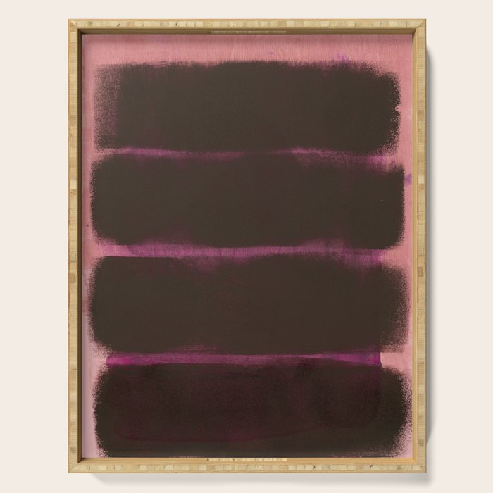 abstract colorfields 3 Serving Tray Gallery Image 1