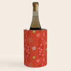 Whimsical Tiny Toys & Pine Branches in Red Wine Chiller Gallery Image 2