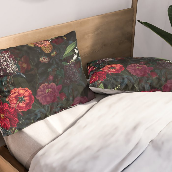 Dark Garden V Pillow Sham Gallery Image 2