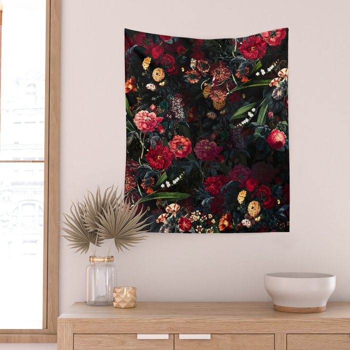 Dark Garden V Wall Tapestry Gallery Image 2