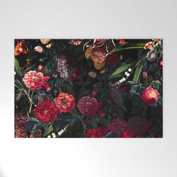 Dark Garden V Welcome Mat Gallery Image 1