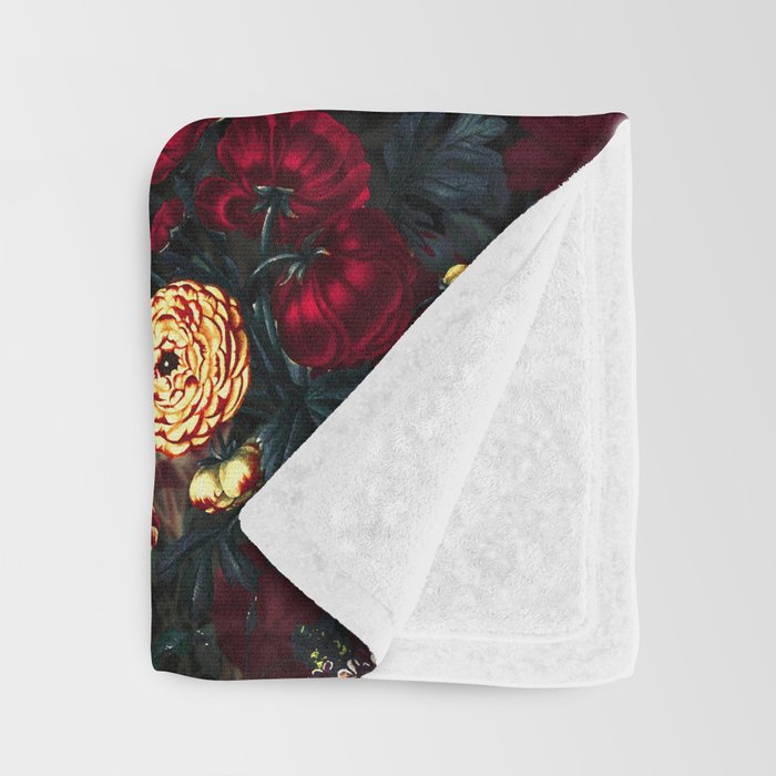Dark Garden V Throw Blanket Gallery Image 3
