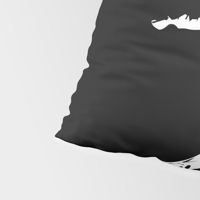 Rocky Mountain Snowboarder Catching Air Pillow Sham Gallery Image 4