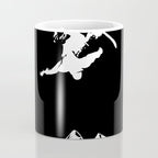 Rocky Mountain Snowboarder Catching Air Coffee Mug Gallery Image 4