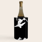 Rocky Mountain Snowboarder Catching Air Wine Chiller Gallery Image 1