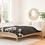 Rocky Mountain Snowboarder Catching Air Duvet Cover Gallery Image 2
