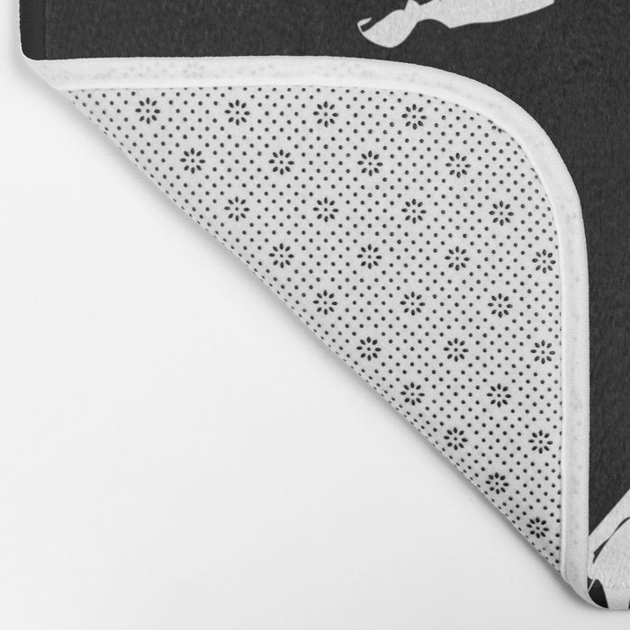 Rocky Mountain Snowboarder Catching Air Bath Mat Gallery Image 2