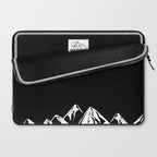 Rocky Mountain Snowboarder Catching Air Laptop Sleeve Gallery Image 2