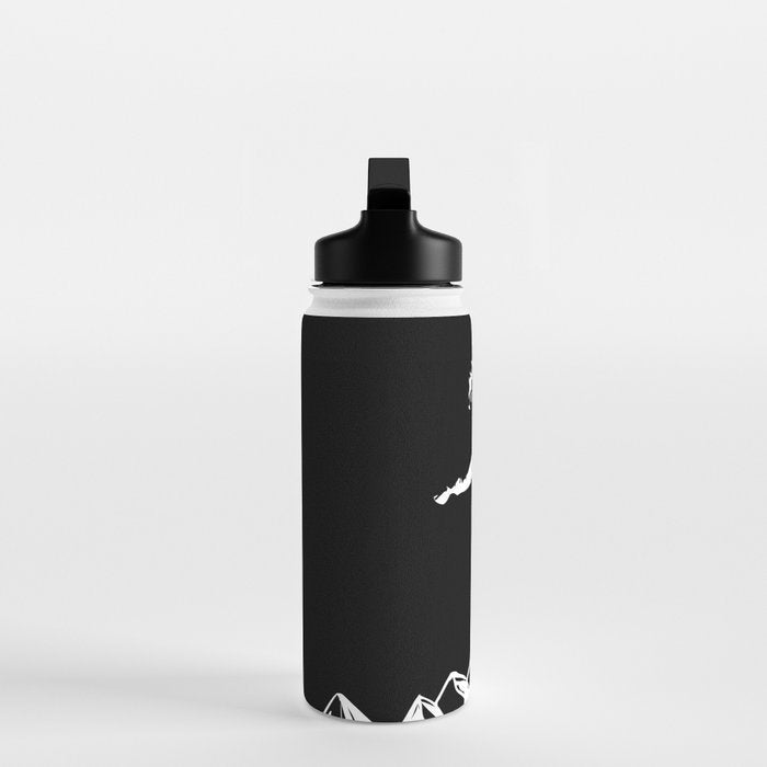 Rocky Mountain Snowboarder Catching Air Water Bottle Gallery Image 3