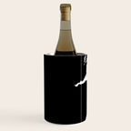 Rocky Mountain Snowboarder Catching Air Wine Chiller Gallery Image 2