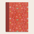 Whimsical Tiny Toys & Pine Branches in Red Notebook Gallery Image 4