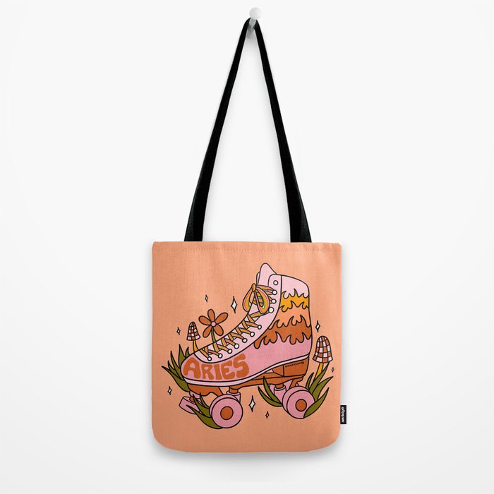 Aries Roller Skate Tote Bag Gallery Image 2