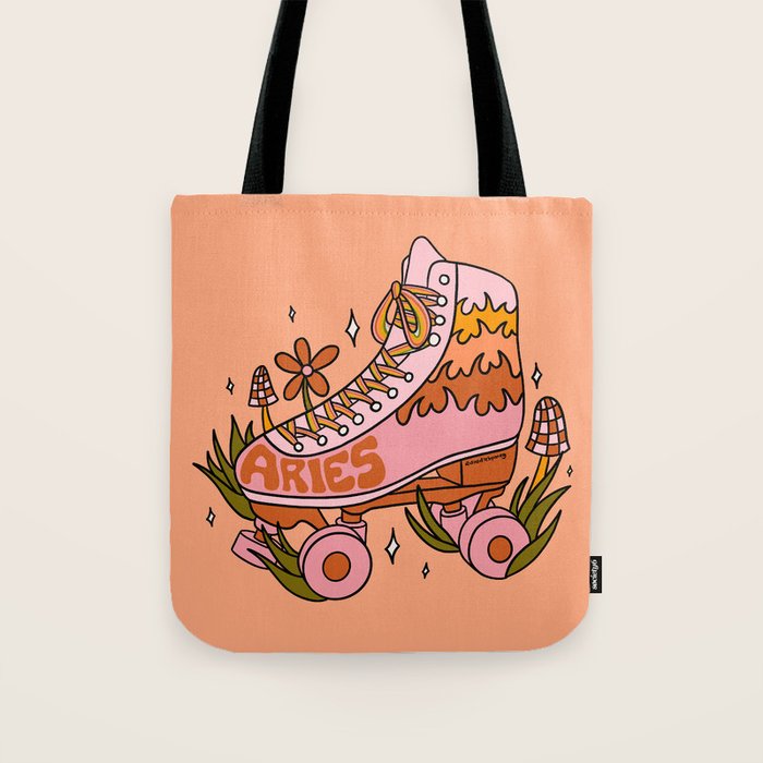 Aries Roller Skate Tote Bag Gallery Image 1