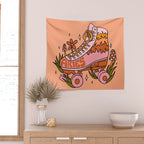 Aries Roller Skate Wall Tapestry Gallery Image 2