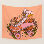 Aries Roller Skate Wall Tapestry Gallery Image 4