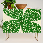 Abstract W-good luck.green Credenza Gallery Image 1