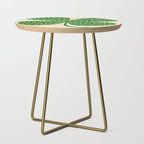 Abstract W-good luck.green Side Table Gallery Image 1