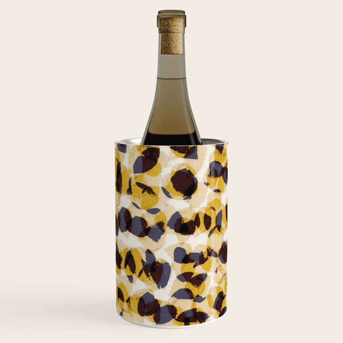 Vibrant Brush Strokes #2 Wine Chiller Gallery Image 1