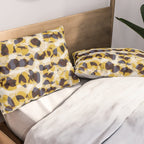 Vibrant Brush Strokes #2 Pillow Sham Gallery Image 2