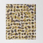 Vibrant Brush Strokes #2 Throw Blanket Gallery Image 2