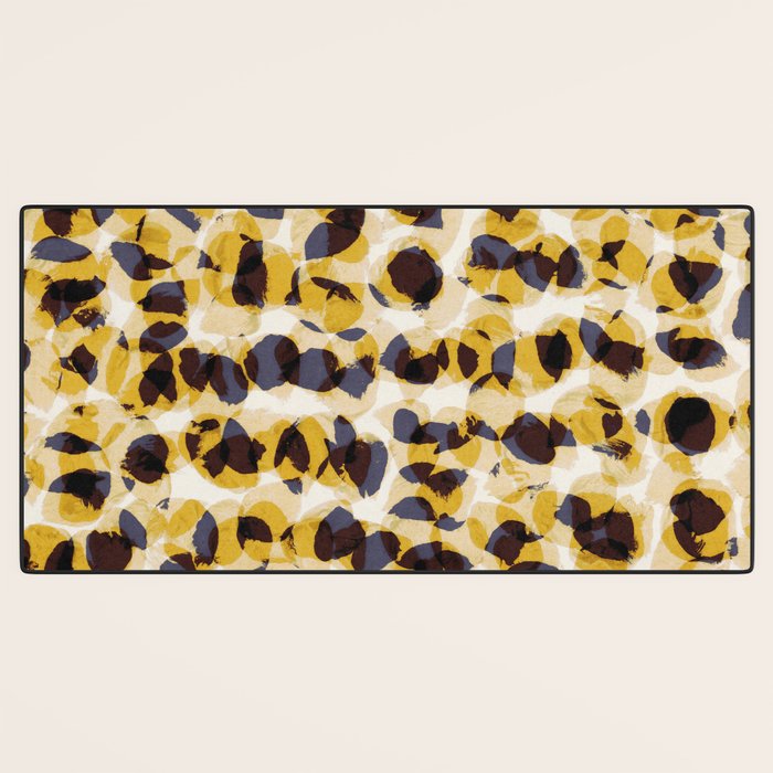 Vibrant Brush Strokes #2 Desk Mat Gallery Image 3