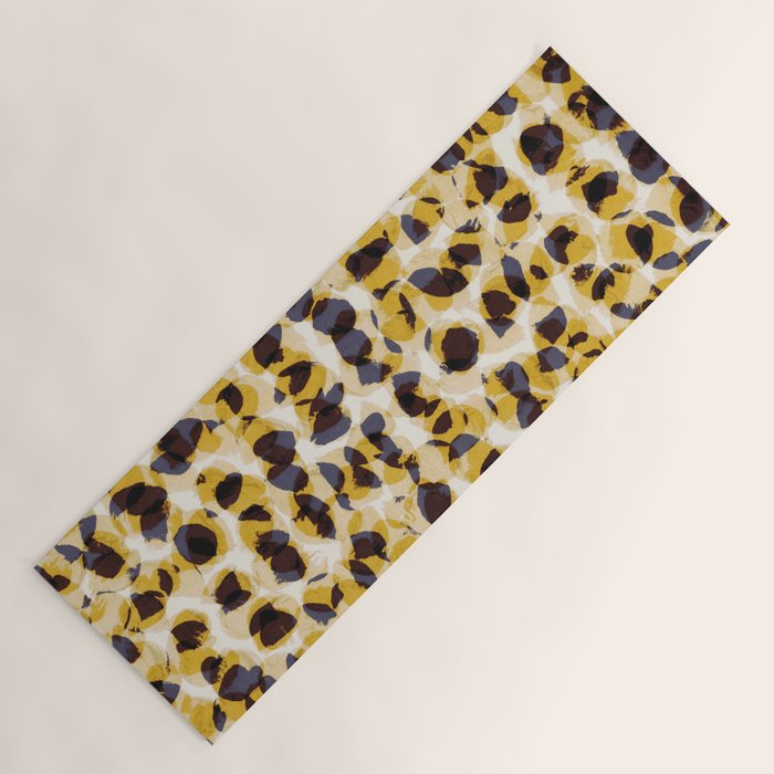 Vibrant Brush Strokes #2 Yoga Mat Gallery Image 1