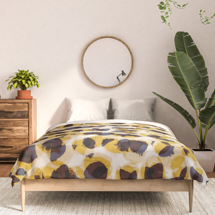 Vibrant Brush Strokes #2 Comforter Gallery Image 3