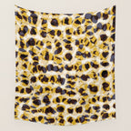 Vibrant Brush Strokes #2 Wall Tapestry Gallery Image 4