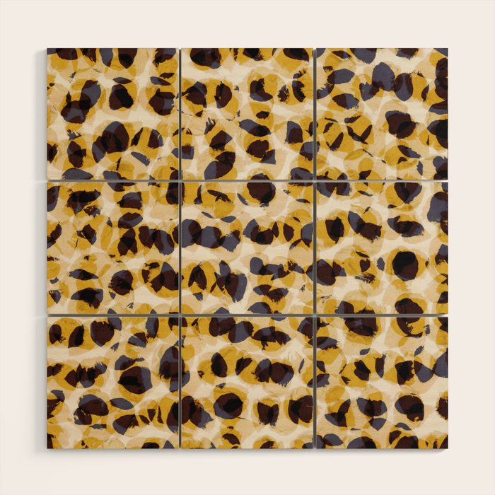 Vibrant Brush Strokes #2 Wood Wall Art Gallery Image 1