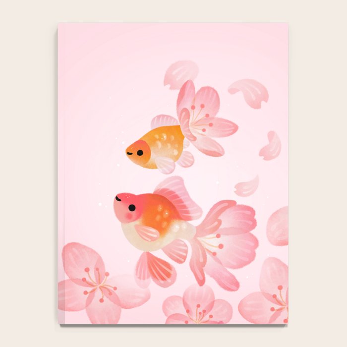 Cherry blossom goldfish Notebook Gallery Image 4