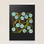 Pale Blue Roses Stationery Card Gallery Image 2