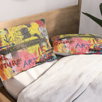 NYC Art Art Pillow Sham Gallery Image 2