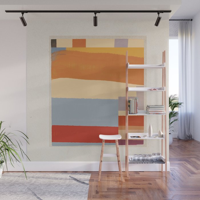 Minimal Abstraction Wall Mural Gallery Image 1