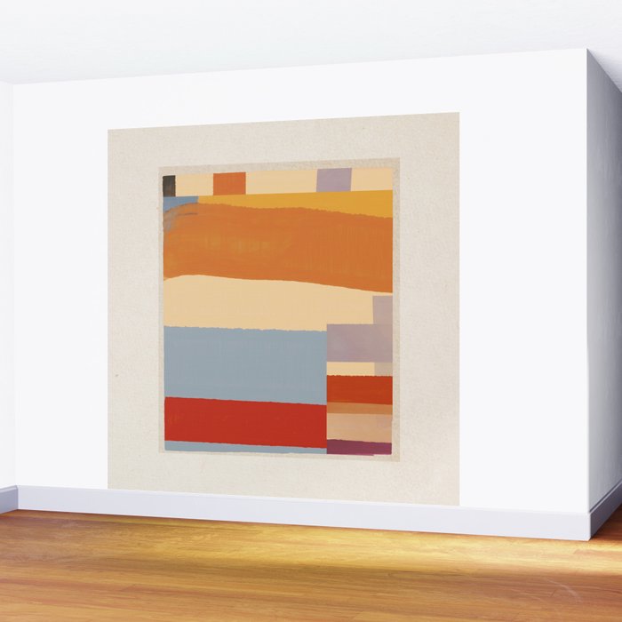 Minimal Abstraction Wall Mural Gallery Image 2