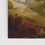 Landscape with Distant Mountains by Adriaen Van Diest Landscape Oil Painting Poster Gallery Image 3
