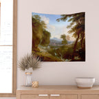 Landscape with Distant Mountains by Adriaen Van Diest Landscape Oil Painting Wall Tapestry Gallery Image 2