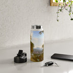 Landscape with Distant Mountains by Adriaen Van Diest Landscape Oil Painting Water Bottle Gallery Image 4