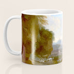 Landscape with Distant Mountains by Adriaen Van Diest Landscape Oil Painting Coffee Mug Gallery Image 3