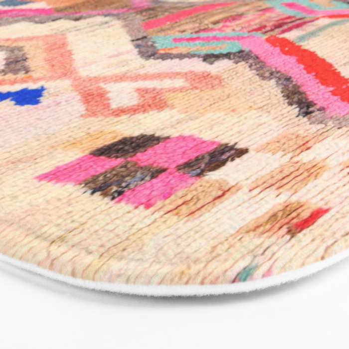 Traditional Vintage Moroccan Berber Design Bath Mat Gallery Image 3
