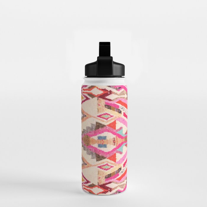 Traditional Vintage Moroccan Berber Design Water Bottle Gallery Image 2