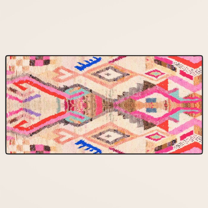 Traditional Vintage Moroccan Berber Design Desk Mat Gallery Image 3