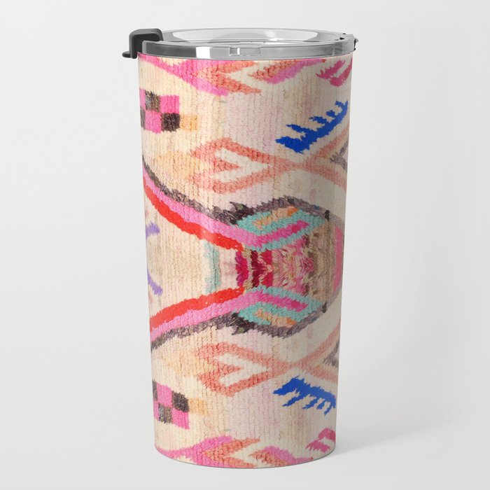 Traditional Vintage Moroccan Berber Design Travel Mug Gallery Image 3