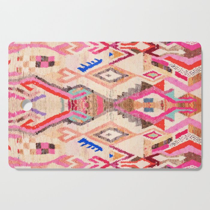 Traditional Vintage Moroccan Berber Design Cutting Board Gallery Image 1