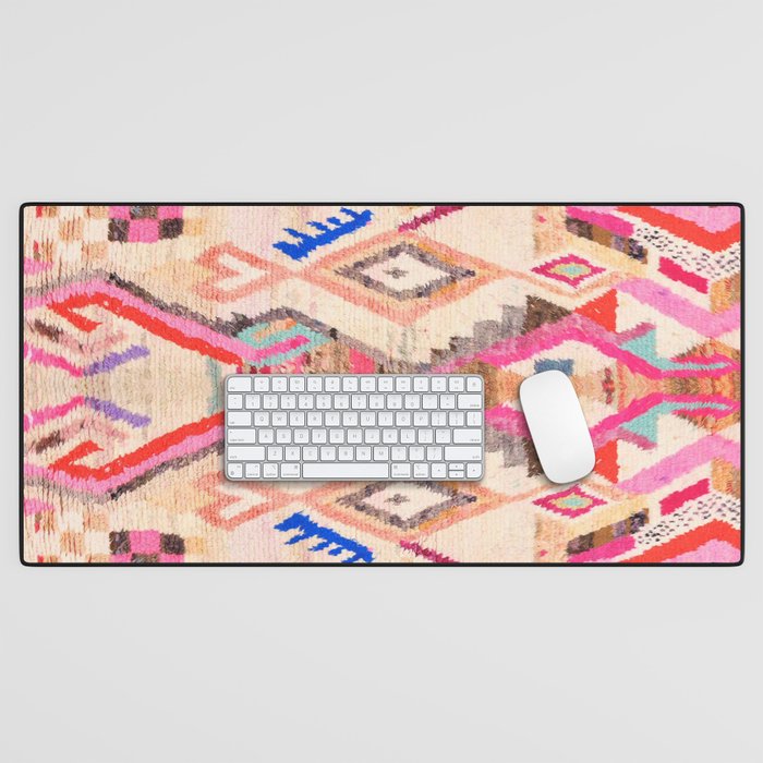 Traditional Vintage Moroccan Berber Design Desk Mat Gallery Image 1