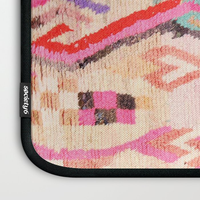 Traditional Vintage Moroccan Berber Design Laptop Sleeve Gallery Image 3