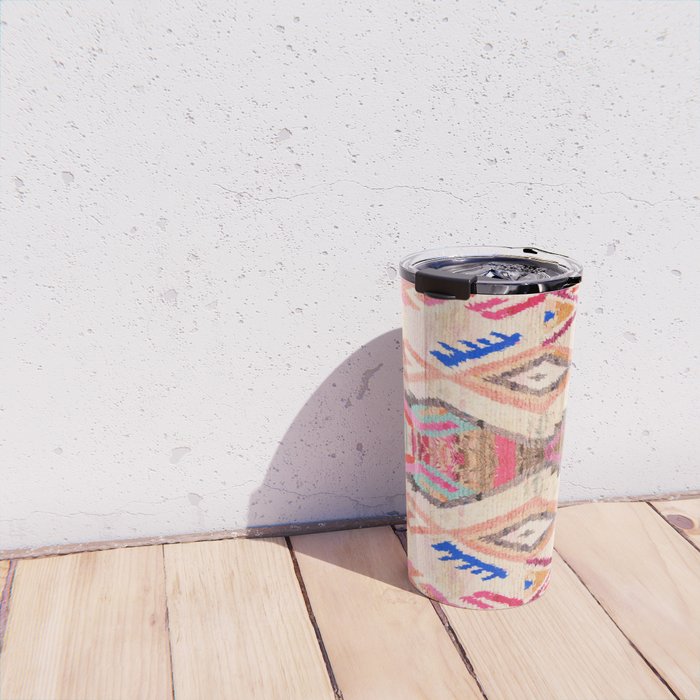 Traditional Vintage Moroccan Berber Design Travel Mug Gallery Image 4