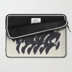 Abstract Paint Sun Wave Laptop Sleeve Gallery Image 2